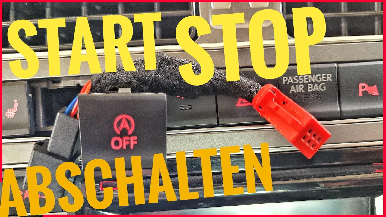 Start Stop Dauerhaft Deaktivieren