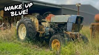 Will it START & DRIVE? 58YR OLD Blue Ford 5000 Tractor left SITTING in the FIELD Will it START & DRIVE? 58YR OLD Blue Ford 5000 Tractor left SITTING in the FIELD