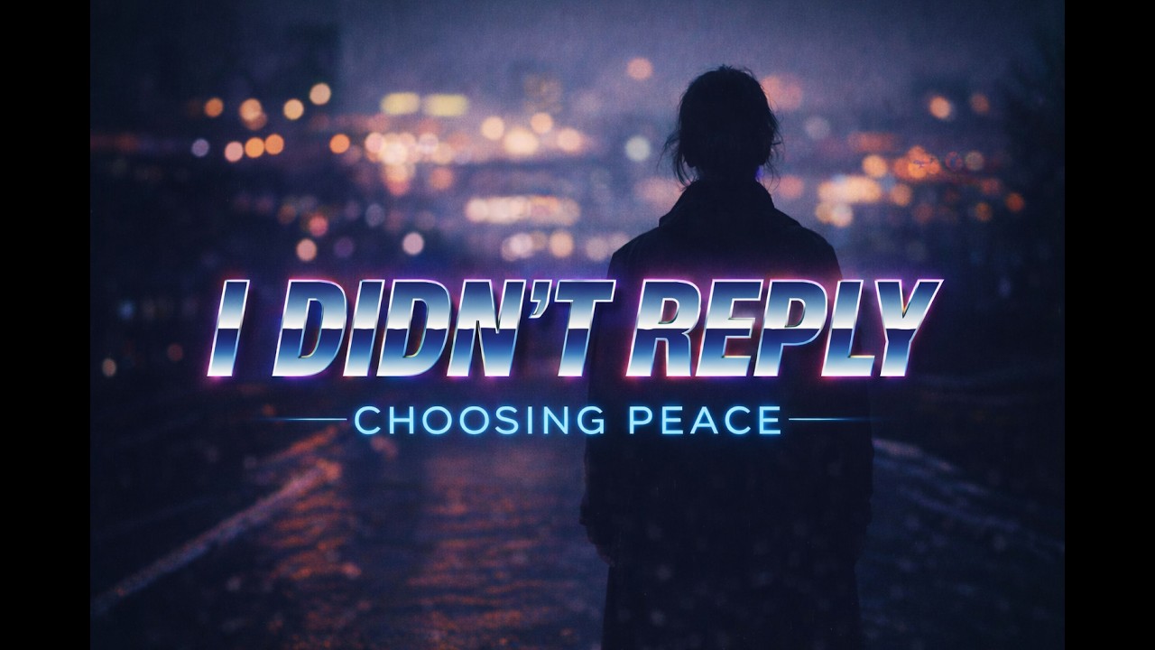 I Didn’t Reply | Choosing Peace – 80s Synthwave
