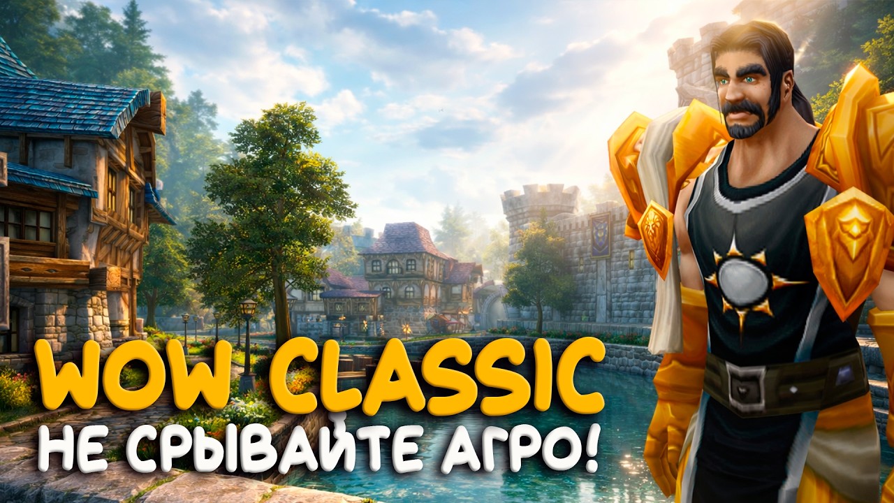 Танк по ошибке. WoW Classic за воина