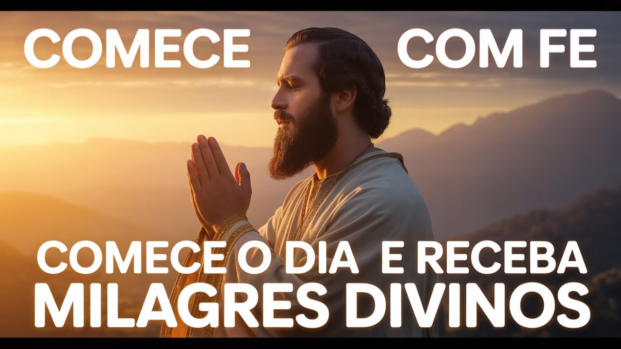 Oração Poderosa para uma Manhã Transformadora: Bênçãos Divinas e Milagrosas Para o Seu Dia