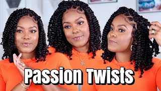 Short Passion Twist Tutorial! Easy Step-by-Step DIY (No Crochet)!!