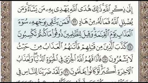 سورة الزمر الصفحة 461 الشيخ محمد صديق المنشاوي
