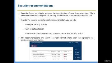 The complete walkthrough of Microsoft Azure cloud services : Security Center