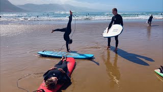 SURFING in Imsouane MAGIC BAY | Morocco ADVENTURES