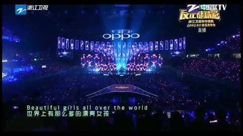 YIPLED | Transparent LED Displays light up Zhejiang TV OPPO Mid-year ceromony