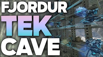 TEKKING OUT MY INSANE FJORDUR CAVE ON DAY 2! | ARK: Survival Evolved