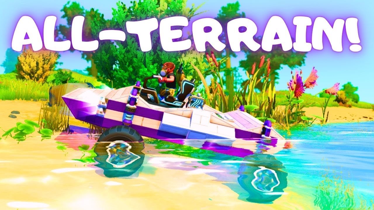 This Boat-Car Can Go EVERYWHERE!- Scrap Mechanic