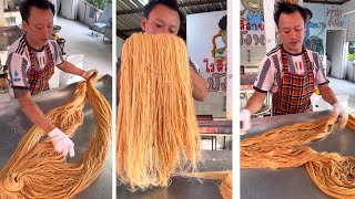 Amazing Process Making Sweet Dragon Bread Ayutthaya Thailand -Thai Street Food 