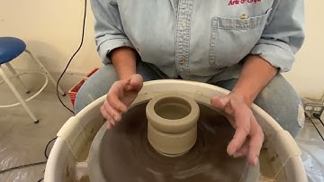 Making a Gallery (for a lidded pot)