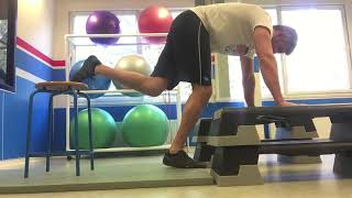 Decline Deep Push Up