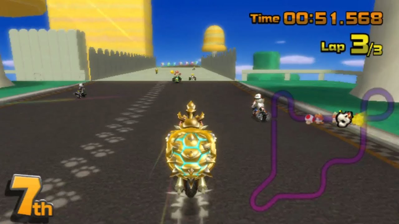 Mario Kart Wii Deluxe v6.0 Purple Edition - 150cc Dice Block Cup