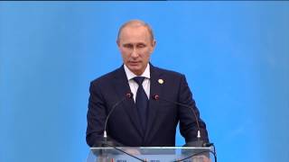 Выступление Путина В.В. на пленарном заседании саммита БРИКС. 15 июля 2014 г.