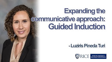 Expanding the communicative approach: Guided Induction