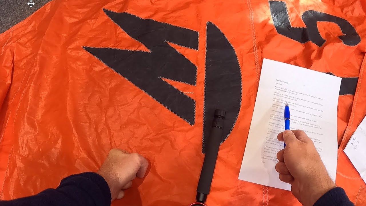 Mirror Dinghy Reefing - Part 3 - Trouble with the Mainsail!