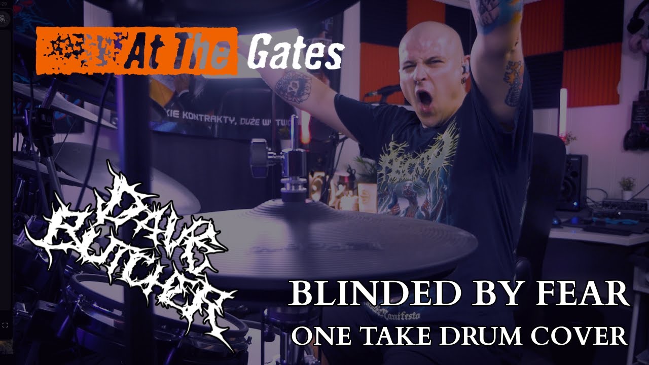 At The Gates - Blinded By Fear DRUM COVER | DAVE BUTCHER | ONE TAKE