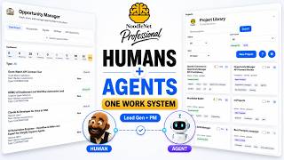 NoodleNet Professional Demo: AIOS for Lead Generation & Human-AI Project Management