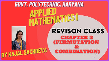 Chapter 3 Ex 3.1 || Applied Mathematics I || Govt Polytechnic College|| Haryana