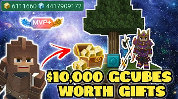 LUCKY NOOBS GOT $10,000 WORTH OF GCUBES ITEMS, GIFT FROM SPRITE UNO! 🎅