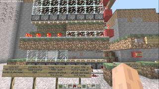 Compact four-way vertical muxer and decoder in Minecraft