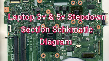 Laptop step down section Schkmatic 😀!! laptop 3v 5v section #stepdown section
