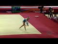 KETTUNEN Enni FIN 2018 Artistic Worlds Doha QAT Qualifications Floor Exercise KETTUNEN Enni FIN 2018 Artistic Worlds Doha QAT Qualifications Floor Exercise