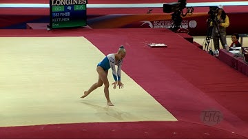 KETTUNEN Enni (FIN) - 2018 Artistic Worlds, Doha (QAT) - Qualifications Floor Exercise