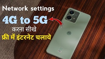 Motorola edge 40 Neo 4g to 5g network settings !! Motorola edge 40 Neo