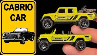 🔥 I Turned a Hot Wheels Jeep Gladiator Into a Convertible in 24 Hours! 😱