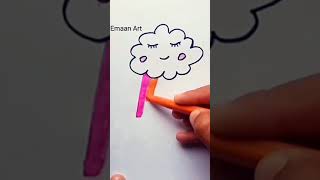 Cute Rainbow Cloud🏳‍🌈+☁️ #shorts#satisfying#Cute#viral