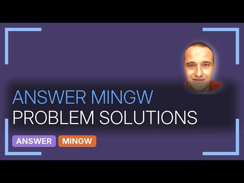 Compiling libvorbis with MinGW (2 Solutions!!)