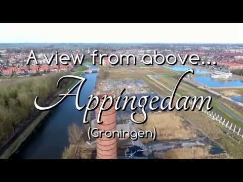 A view from above... Appingedam (Groningen)