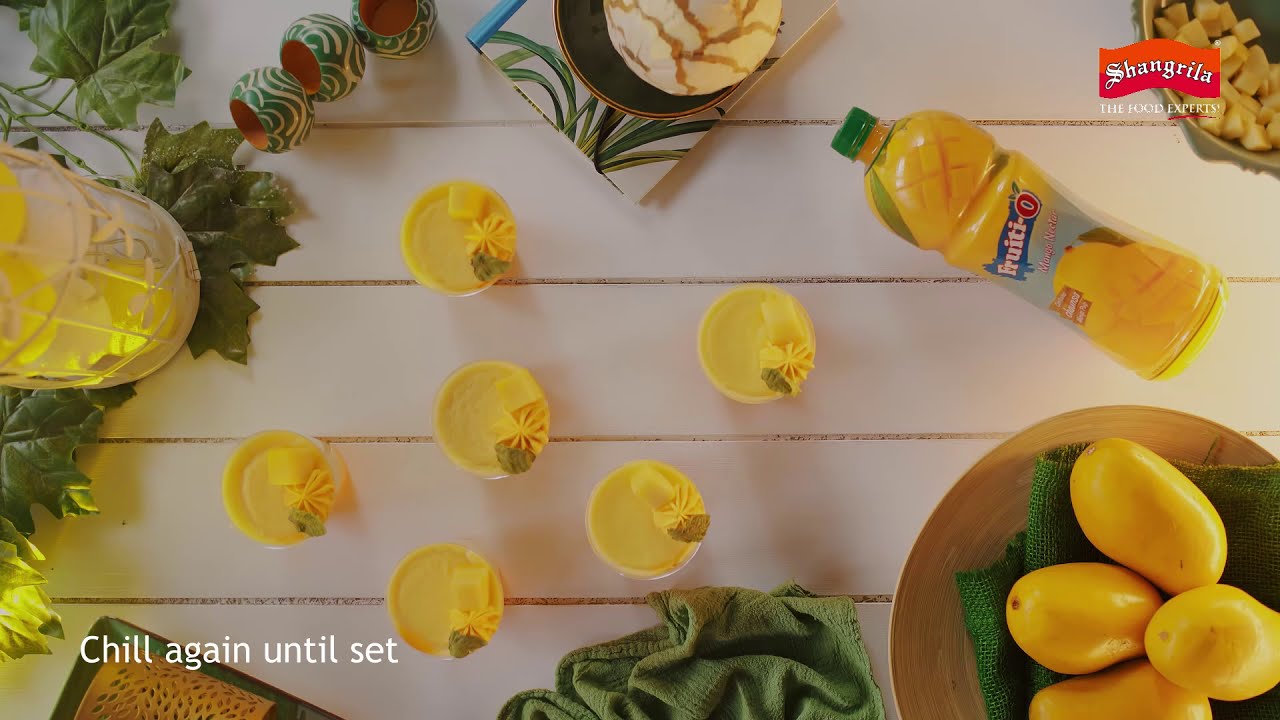 Shangrila | Mango Panacotta by Chef Zarnak