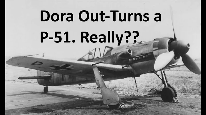 P-51 Mustang Out-Turned by Fw 190 D-9? Yes, This Happened But...