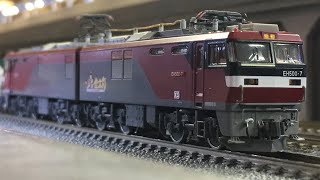 Nゲージ TOMIX JR EH500 2次形 新塗装 購入 試運転 実車音付き