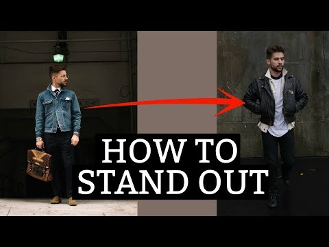 Comment se démarquer calme - Style Hommes conseils