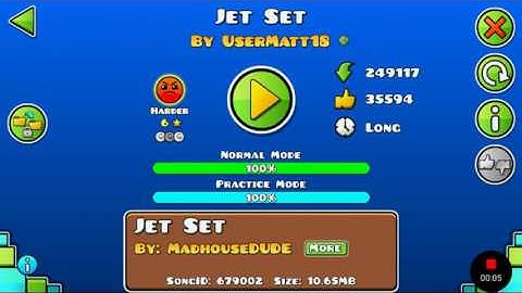 Geometry Dash (Jet Set)