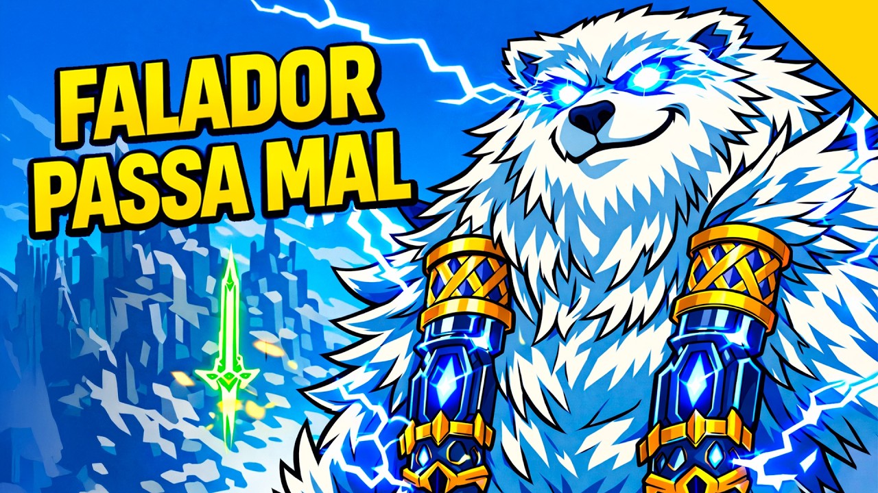 Mais um falador passando mal 😂