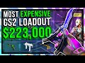 THE MOST EXPENSIVE CS2 LOADOUT POSSIBLE ($223,000)