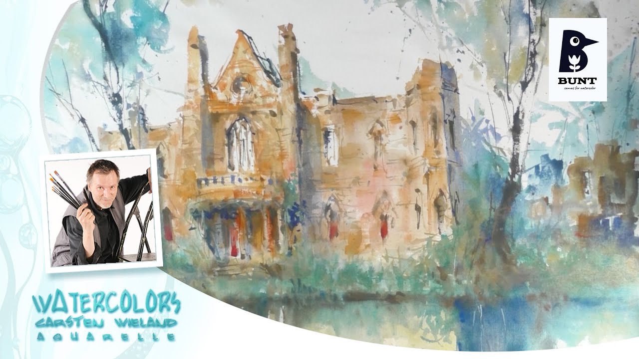 Canvas for Watercolor - A great product from BUNT