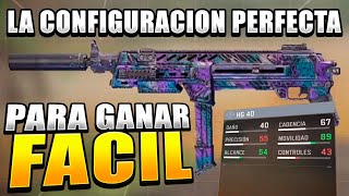 LA MEJOR CONFIGURACIÓN para la HG-40  ESTA NUEVA CLASE es BRUTAL en Call of Duty mobile