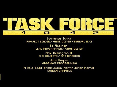 Task Force 1942 (PC/DOS) 1992, MicroProse