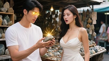 窮小子意外覺醒透視眼，一眼看出破石頭價值一個億，美女內衣盡收眼底，美女總裁瞬間被征服直接倒追他！