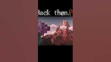 The nostalgia hits different😭🥀#nostalgia #minecraft #backthen#edit #sad