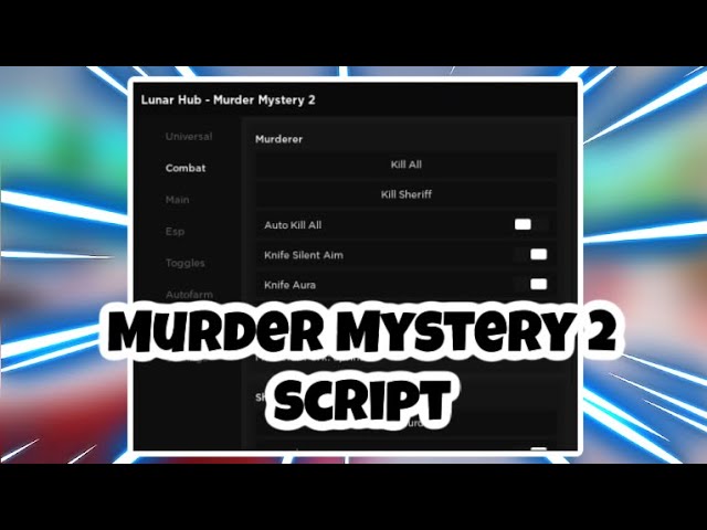 Murder Mystery 2: Kill All, Teleports Mobile Script