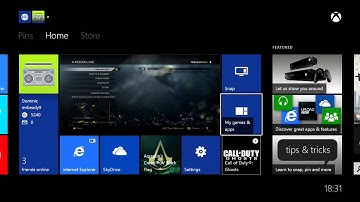 Xbox One UI Overview - Original