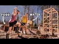 Couple builds off grid homestead