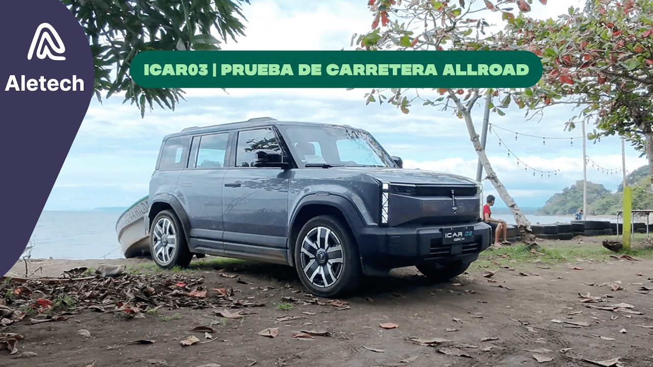 Test Drive ICAR 03 | Pusimos a pruebas condiciones Allroad del vehículo viajando entre montañas