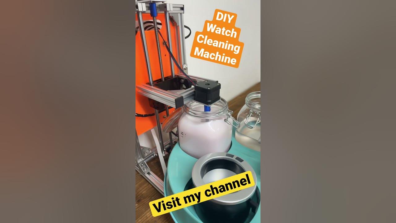 The DIY watch cleaning machine : r/watchrepair