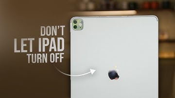 How to Not Let Your iPad Turn Off (tutorial)